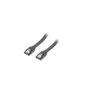 Lanberg Cable SATA III 0,3 m Negro CA-SASA-14CU-0030-BK